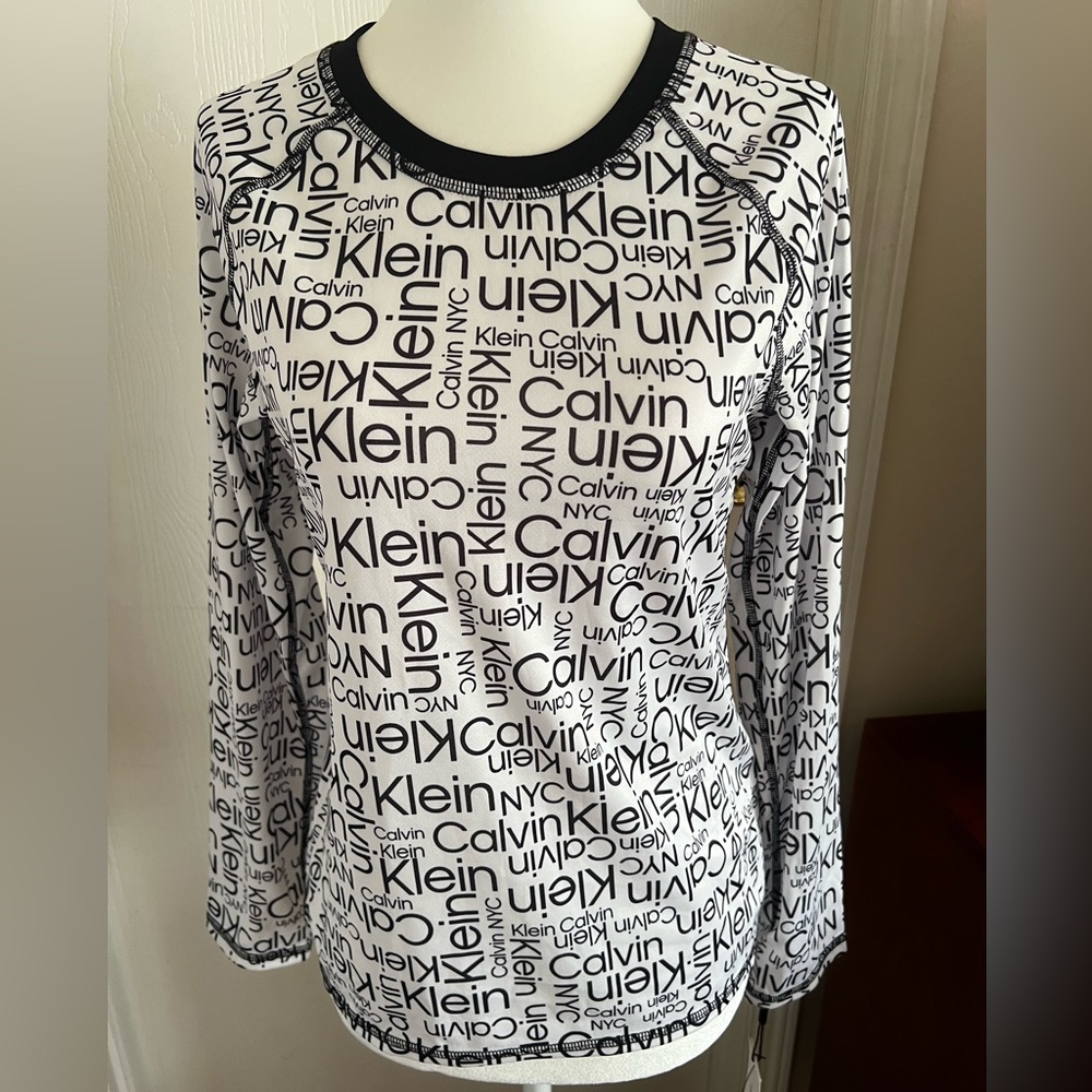 Calvin Klein long sleeve swim shirt